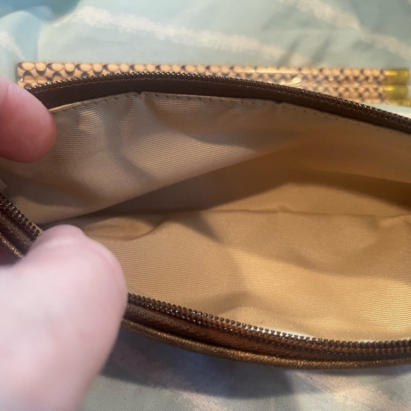 Coach Colorful Striped Pencil Case with pencils - Picture 4 of 12